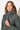Winterparka für Damen in grau-grün