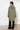 Damen Parka Risana in Olive-Grün, Rückenansicht