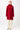 Cityparka aus Wolle mit Membran für Damen in rot
