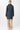 Cityparka aus Wolle mit Membran für Damen in blau-grau