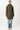 Cityparka aus Wolle mit Membran für Damen in olive-grün