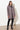 Cityparka aus Wolle mit Membran für Damen in violett