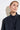 Damen Mantel Mira Long in Navy-Blau, Detailansicht