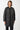 leichter Longbomber für Damen mit organischen Steppungen in schwarz