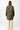 leichter Longbomber für Damen mit organischen Steppungen in olive-grün