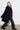 Cityparka aus Wolle mit Membran für Damen in carbon-schwarz