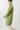 Damen Mantel Mira Long in Basil-Grün, Seitenansicht
