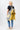 Damen Regenmantel Ottawa in Corn-Gelb, Backpack Funktion