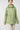 Damen Kurz Parka Lismore Short in Basil-Grün, Vorderansicht geschlossen