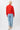 Damen Jacke Tamala in Poppy-Rot, Rückenansicht