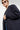 Damen Jacke Burnham in Navy-Blau, Detailansicht