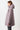 Parka Oversized warm gefüttert in violett für Damen