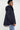 Damen Kurz Parka Killeen Short in Navy-Blau, Seitenansicht