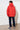 Damen Kurz Parka Killeen Short in Poppy-Rot