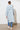 Damen Parka Kenosha in Marlin-Blau, Hinteransicht