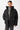 Puffer-Jacke hüftlang für Damen in schwarz