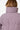 Puffer-Jacke hüftlang für Damen in grau-violett