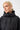 Damen Parka Barto in Schwarz, Detailansicht