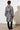 Damen Parka Barto in Reed-Grau, Rückenansicht