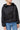 Damen Jacke Turnor in Schwarz, Vorderansicht mit Tasche