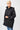 Damen Jacke Turnor in Schwarz, Vorderansicht mit Tasche