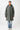 Fishtail Parka im lässigen Oversized-Look für Damen warm gefüttert in grau-grün
