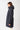 Fishtail Parka im lässigen Oversized-Look für Damen warm gefüttert in dunkelblau mit Kapuze