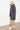 Fishtail Parka im lässigen Oversized-Look für Damen warm gefüttert in blau-grau mit Kapuze