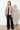 Blouson-Jacke in flauschiger Fell-Optik aus Wolle in grau-rosa für Damen