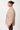 Blouson-Jacke für Damen mit organischen Steppungen in beige-rosa