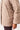 Blouson-Jacke für Damen mit organischen Steppungen in beige-rosa