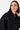 Blouson-Jacke mit Strickbund und Druckknöpfen für Damen in dunkelblau