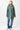 Damen Parka aus Wolle türkis