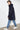 Herren Parka Darkin in Navy-Blau, Seitenansicht