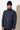 sportive Kurzjacke für Herren aus Wolle in blau