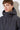 Herren Kurz Parka Cobden in Graphite-Grau, Detailansicht
