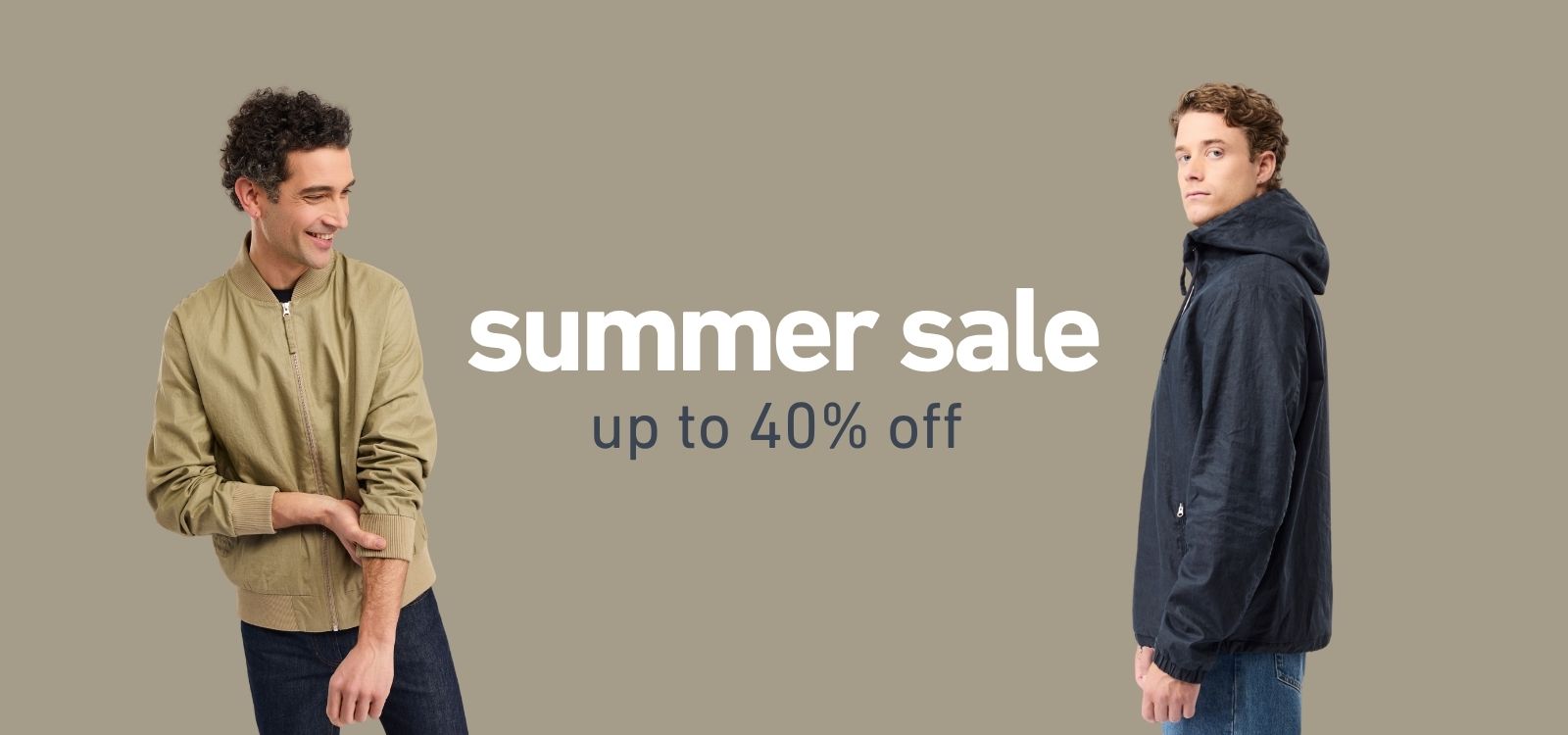 Up to 40% Off Summer SALE MEN