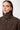 Langerchen Blouson für Frauen in Braun – Detail Kragen