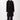 Langerchen Kurzer Mantel für Frauen in Schwarz - Outfit Front