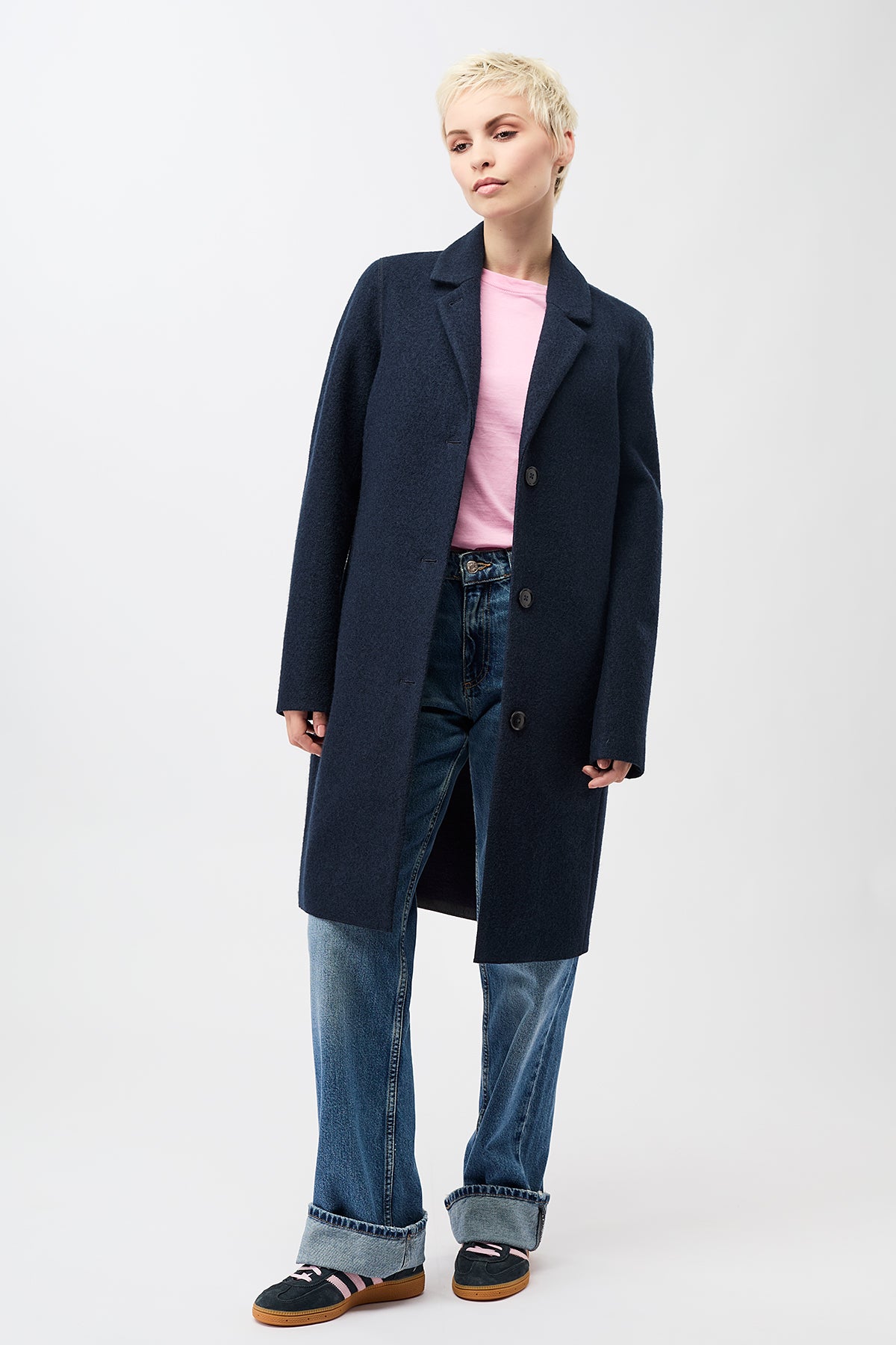 Coat Classical II (Navy)