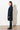 Kurzmantel für Damen in navy 