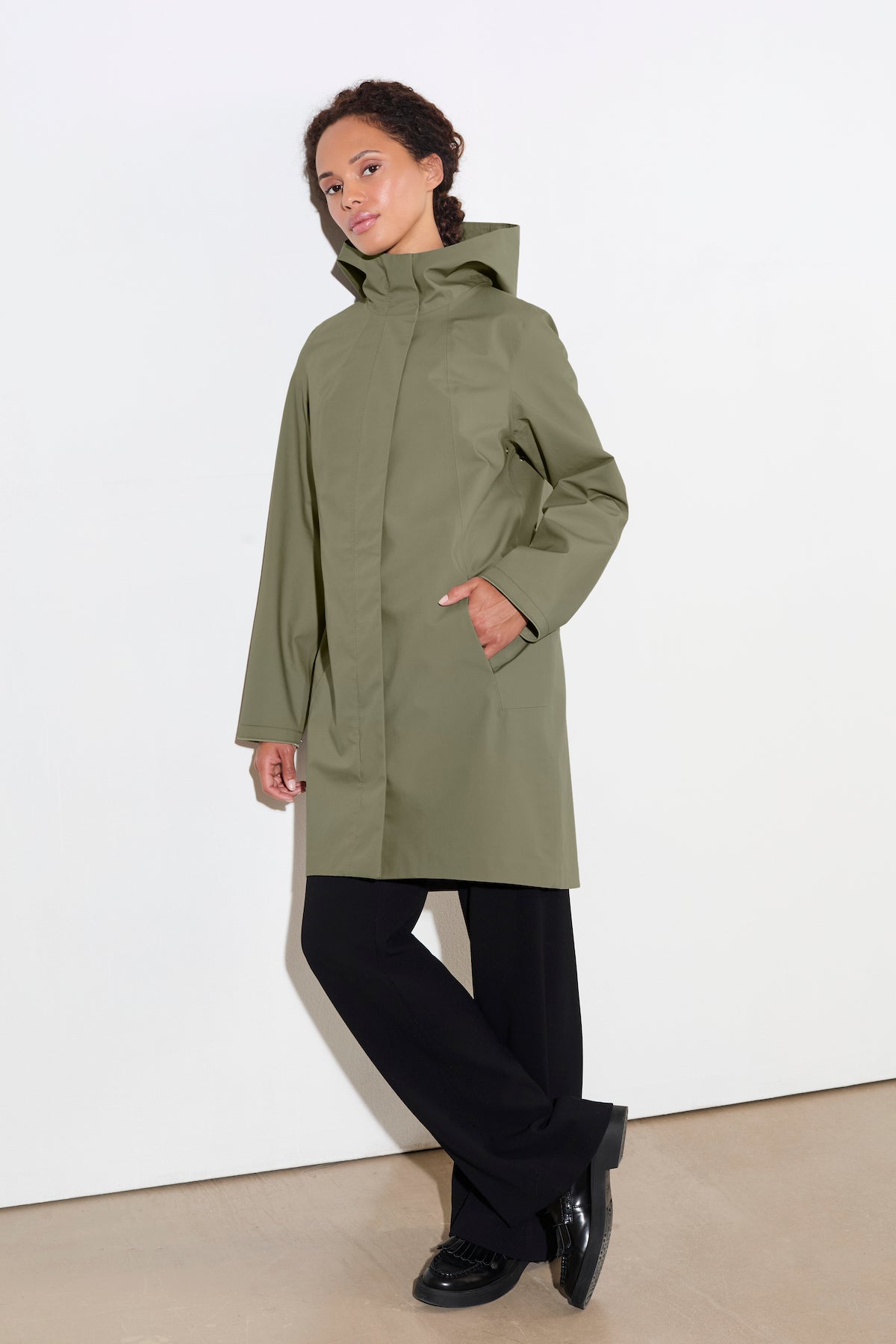 Coat Risana (Olive)