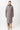 Langer Wollparka mit großer Kapuze für Damen in violett