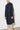 Damen Mantel Mira Long in Navy-Blau, Seitenansicht 