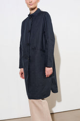 Coat Mira Long (Navy)