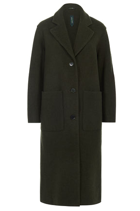 Coat Carran (Dark Olive)