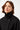 Langerchen Kurzer Mantel für Frauen in Schwarz - Detail Kragen