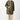leichter Longbomber für Damen mit organischen Steppungen in olive-grün
