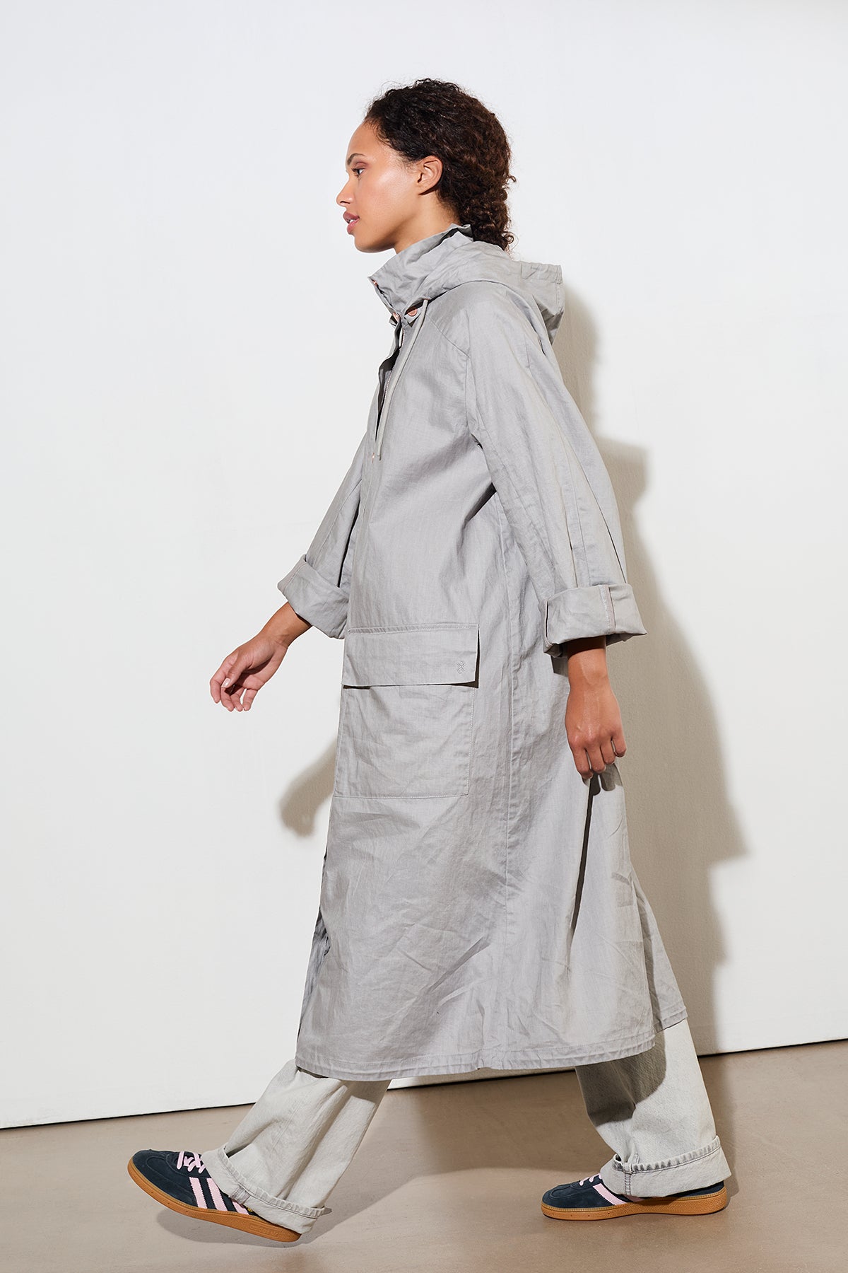 Coat Lansing (Silver)