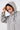 Damen Parka Lansing in Silver-Grau, Detailansicht 